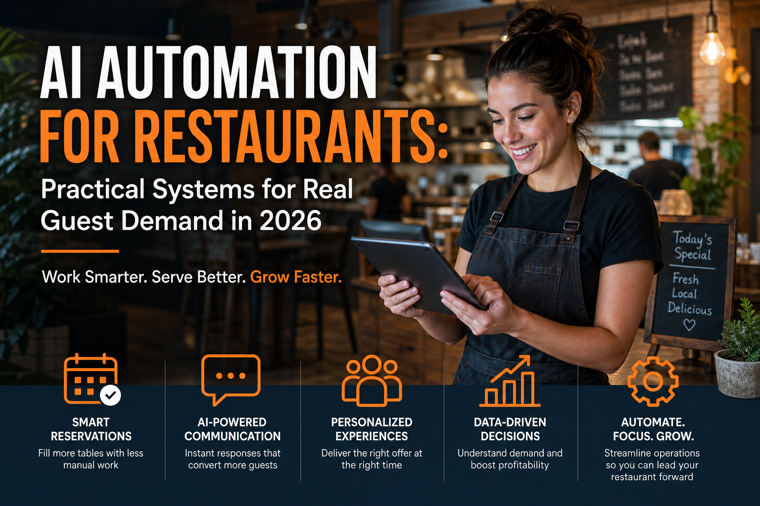 AI Automation for Restaurants: Practical Systems for Real Guest Demand in 2026