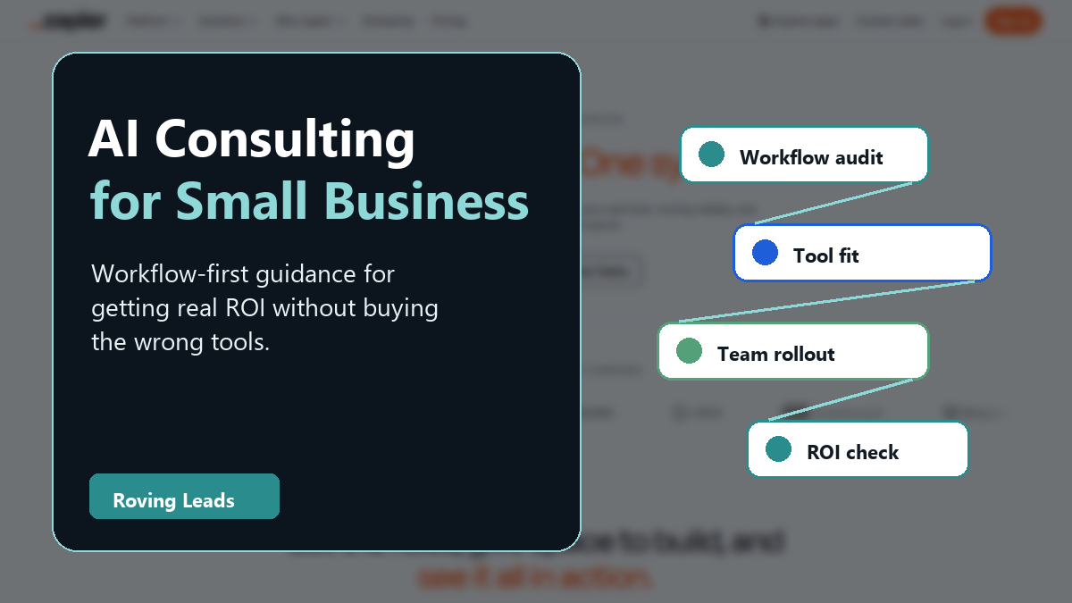 Editorial featured image for AI Consulting for Small Business