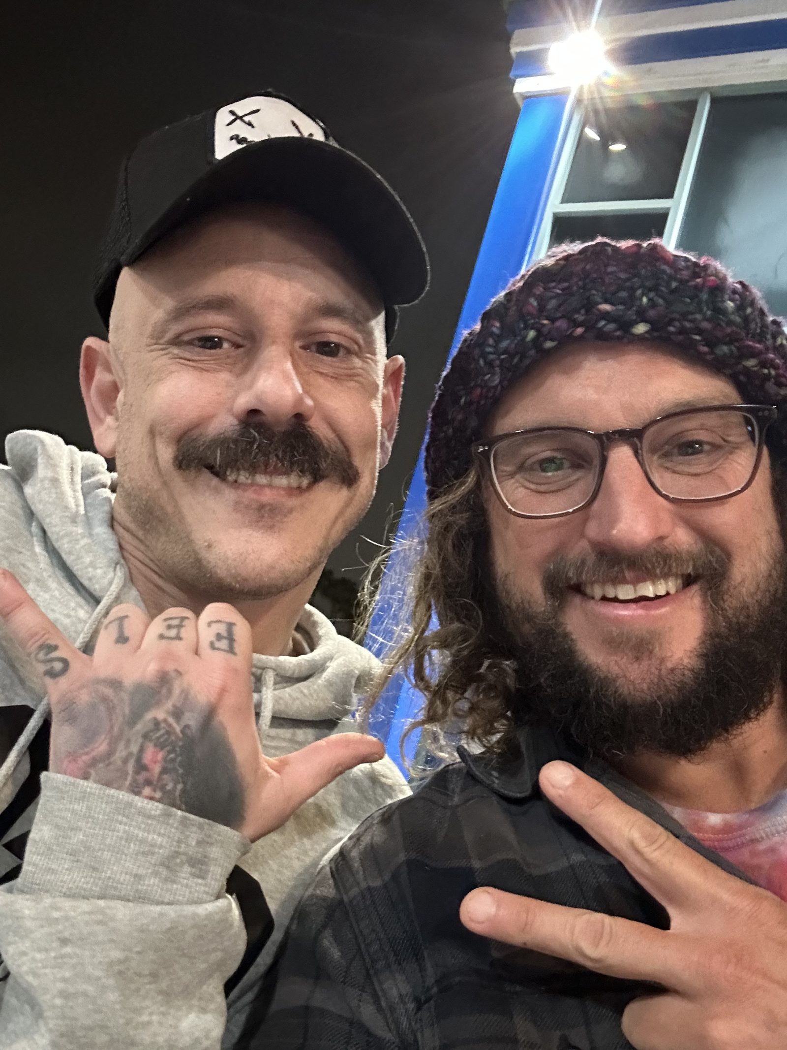 Dave and Dustin at a local spot in Redondo Beach
