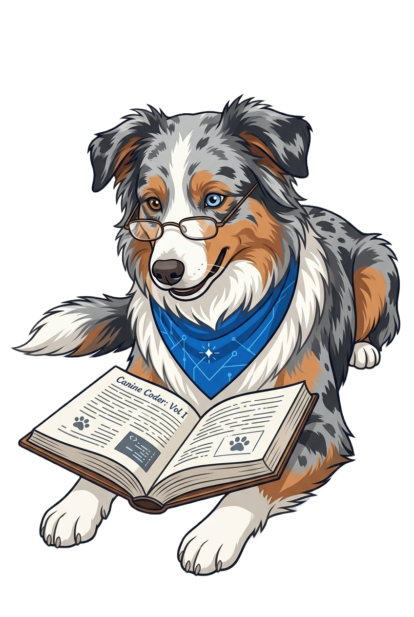 Ollie with a book &mdash; content and research expertise